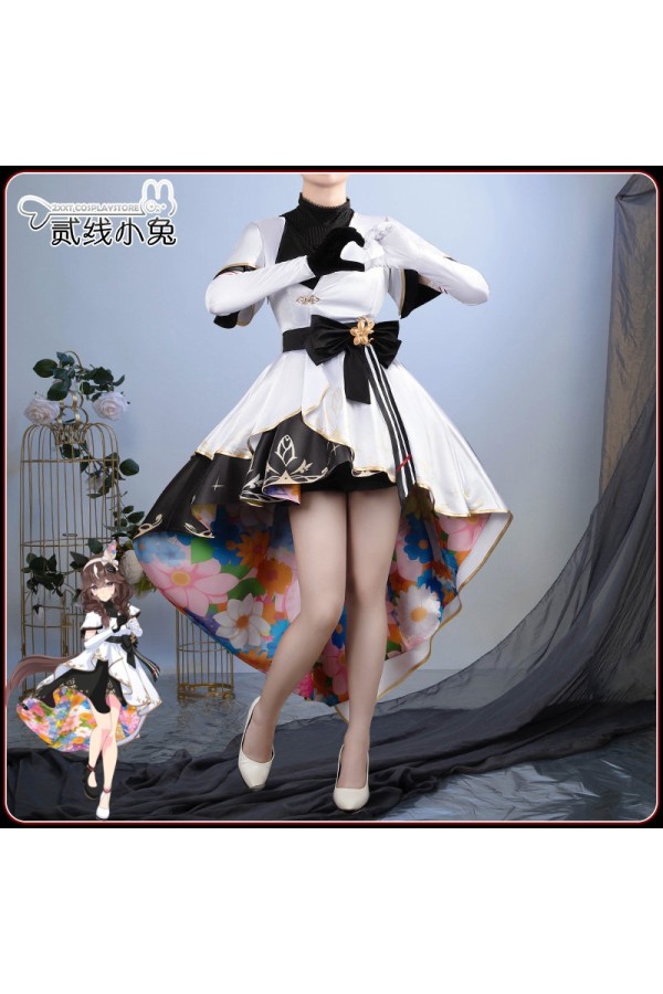 2XXT Cosplay Uma Musume Pretty Derby Curren Bouquetd'or Race Outfit Cosplay Costume